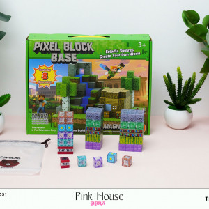 ឈុតផ្គុំហ្គេមPLXEL BLOCKBASE 7