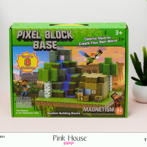 ឈុតផ្គុំហ្គេមPLXEL BLOCKBASE 5