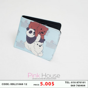 កាបូបលុយ ក្មេងរូបWE BARE BEARS 2