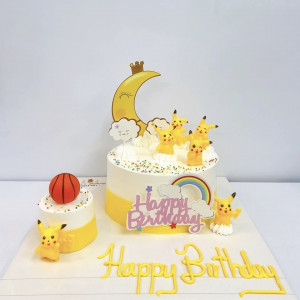 នំខេក​ រូបPikachu