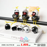 តុក្កតាតំាងលើម៉ូតូX12