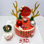 នំខេក ​រូបMerry Christmas