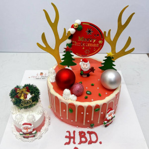 នំខេក ​រូបMerry Christmas