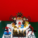 នំខេក ​រូបក្រុមSpider Men