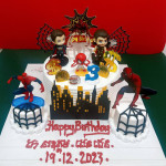 នំខេក ​រូបក្រុមSpider Men