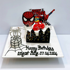 នំ ខេកពណ៏ស Spider Men