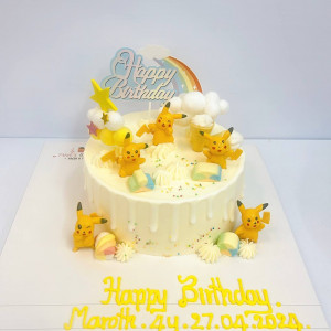 នំខេក រូបក្រុមPikachu