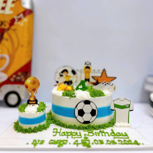 នំខេក រូបក្រុមបាល់ទាត់