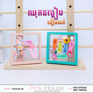 ដង្កៀបសក់ Q