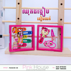 ដង្កៀបសក់ R